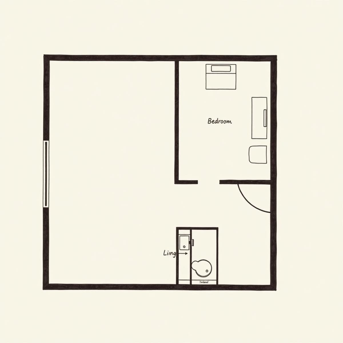Sample ADU floor plan